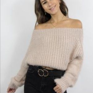 Princess Polly off the shoulder sweater